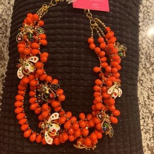 Vintage Sassy Jones “Dainty Bug” Bib Necklace